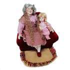 Куклы бабушка и внучка