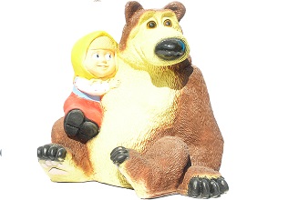 Фигура садовая Маша и медведь